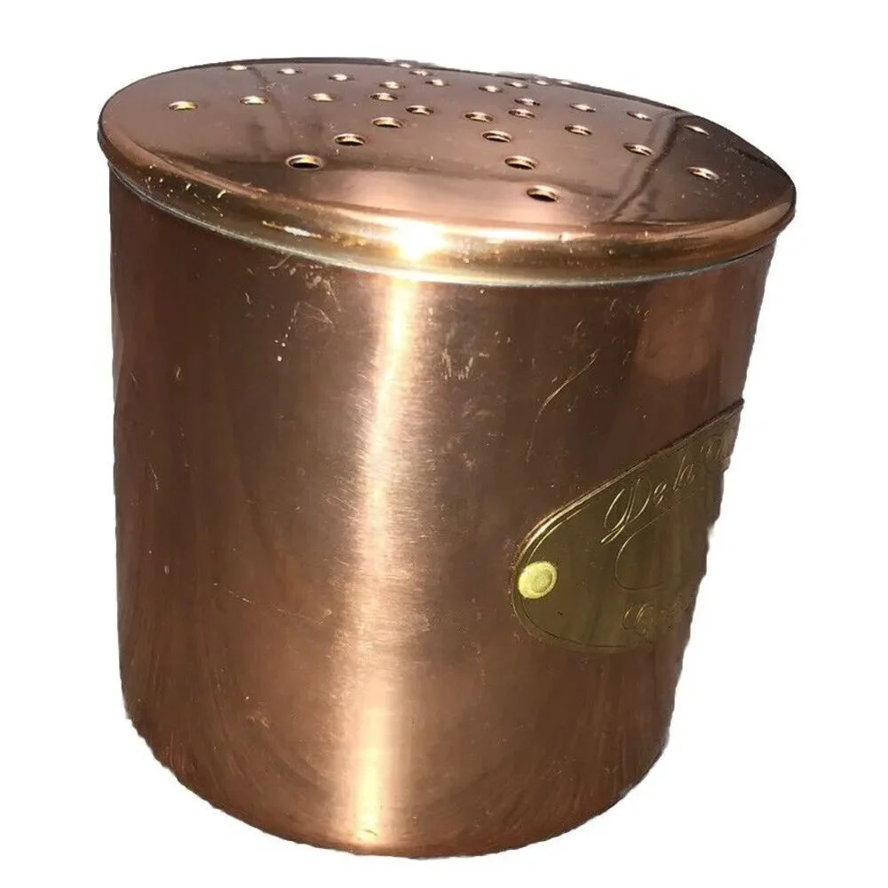 Vintage De La Cuisine Cheese‎ Shaker Copper Tone Made In USA